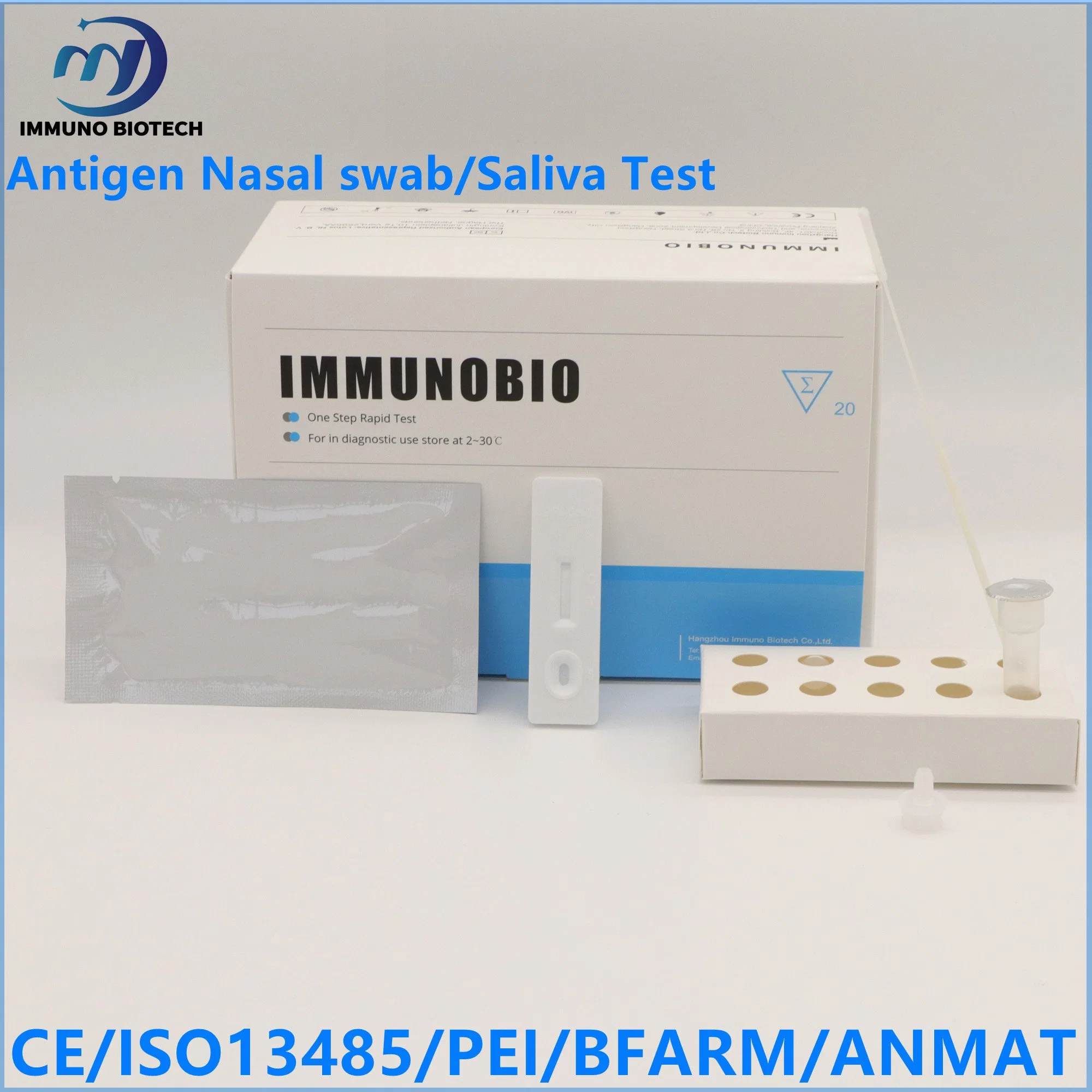 2019 Antigen Teste rápido passo de um dispositivo de diagnóstico de autoteste MARCAÇÃO