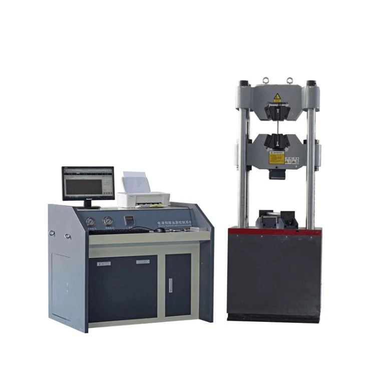 High-Precision 300kn/600kn/1000kn Computer-Controlled Hydraulic Universal Metal Tensile Testing Machine for Material Testing Laboratory