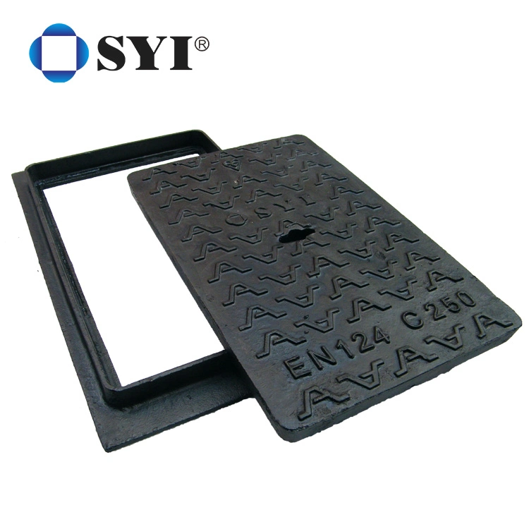Custom En124 Square Di Ductile Iron Manhole Drainage Cover for Water