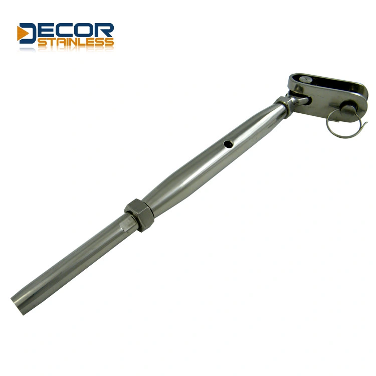 Stainless Steel Closed Body Turnbuckle Swage and Toggle