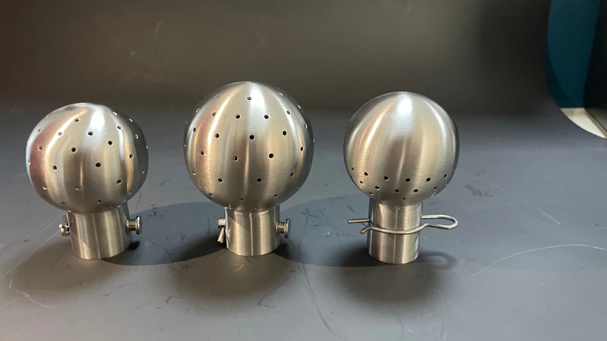 Sanitary Cleaning Equipment Parts Fixed Vessels Spray Head SS304/316L Fixed Cleaning Ball