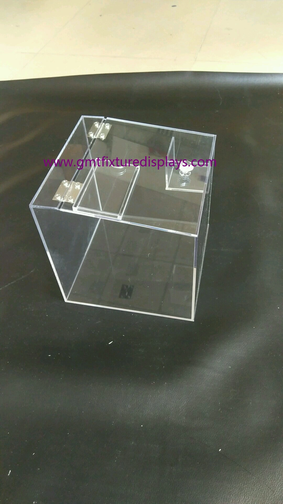 Acrylic Candy Box Candy Bin Candy Display Bulk Candy Display Case with Tag Holder