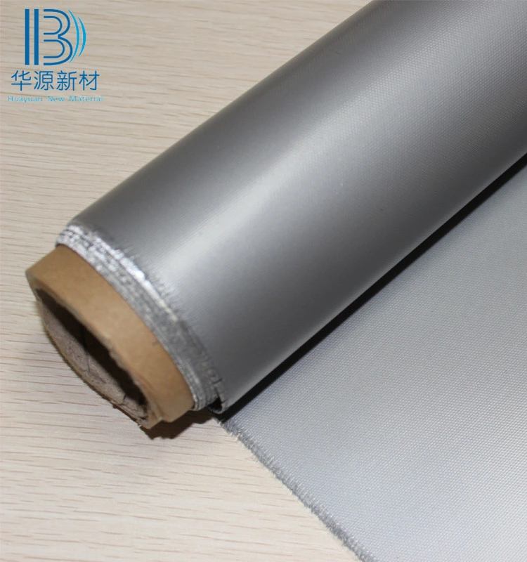 Grey Welding Fabric Silicone Coated Fiberglass Cloth for Welding Curtains & Blankets