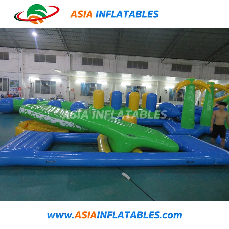 Customized Floating Inflatable Balance Obstacle Course