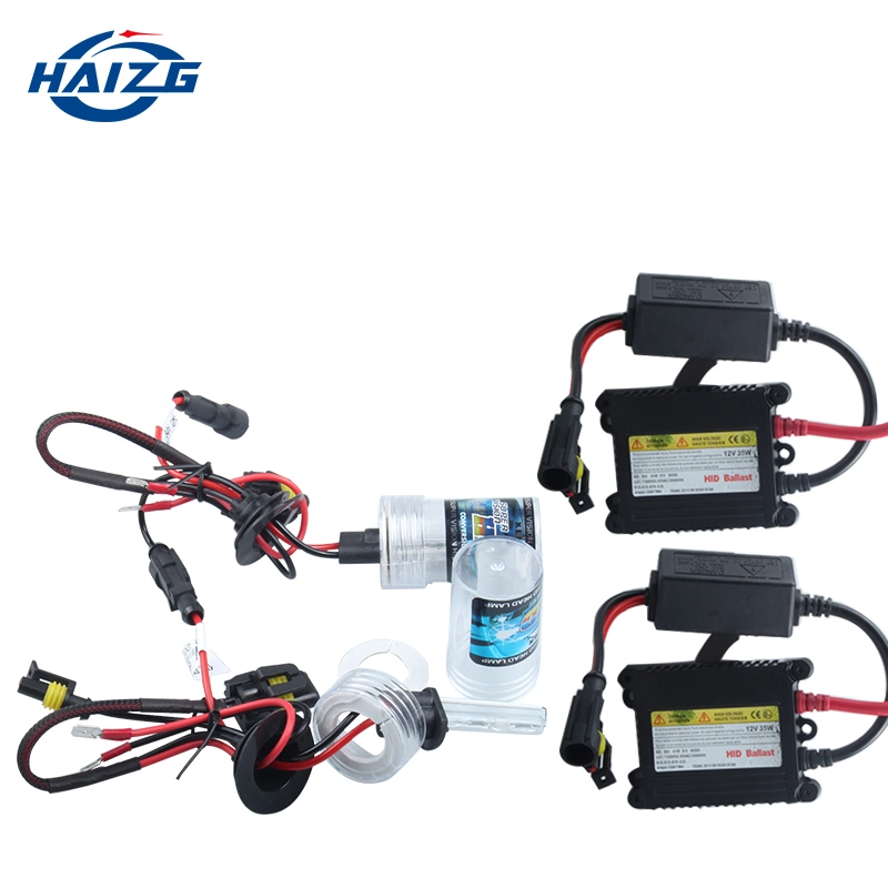 Haizg 12V 35W 55W HID Conversion Headlight Decoder Canbus Kits Ballast for HID Bulbs