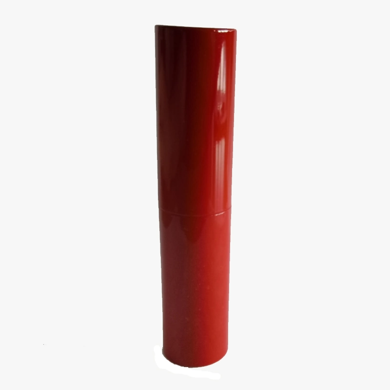 Classic Magnetic Closure Round Aluminium Lipstick Tube