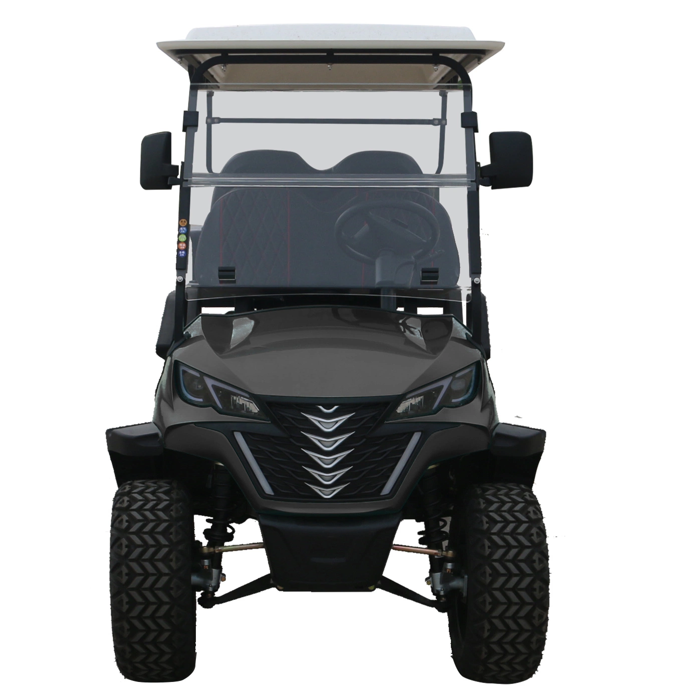 China Professional Design Electric Golf Carts 6 Seater Golf Cart Cheap Price Golf Buggy Forge H4+2