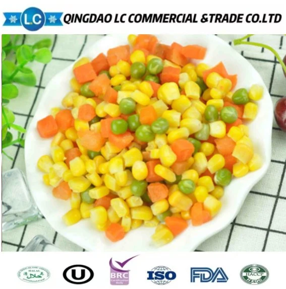 Organic Mixed Frozen Vegetables in Bulk, Export Quality