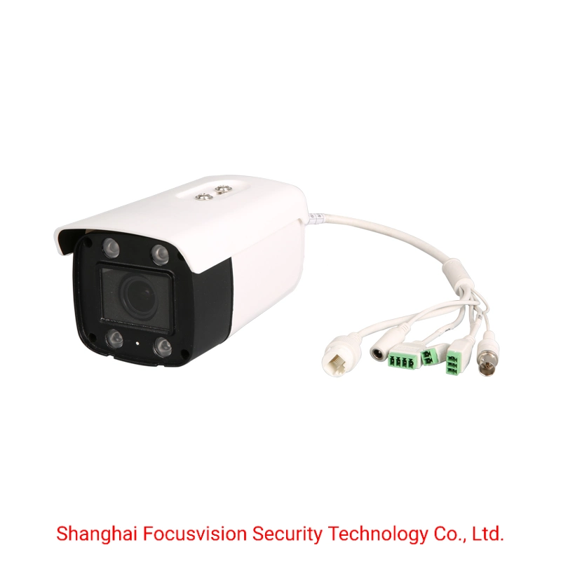 Outdoor/Indoor HD 4MP Intelligent Human Detection Full Color Poe IP Bullet Security CCTV Camera