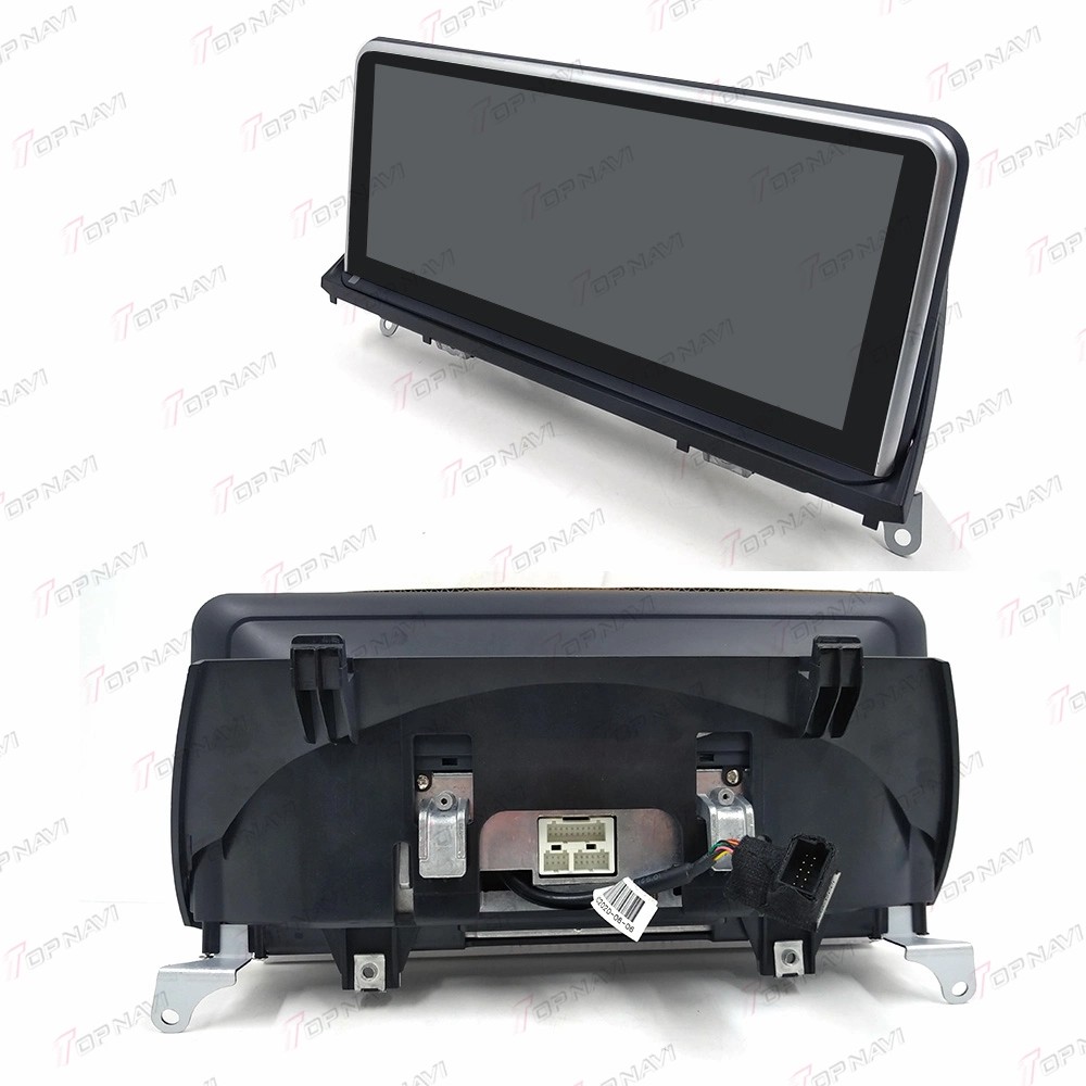 Lecteur vidéo multimédia de voiture Android 10.25" pour BMW X5 X6 E69 2008-2013