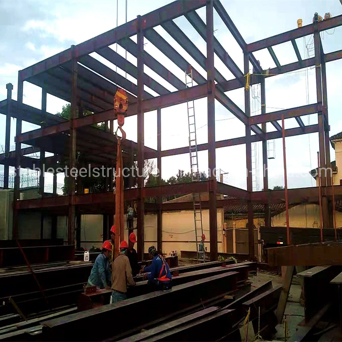 Prefab Structural Metal Fabrication Construction Building Prefabricated Steel Structure From Direct Manufacturer