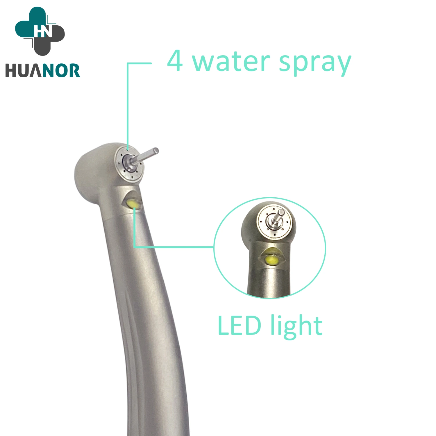 NSK Pana Max Plus QD Tipo turbina de aire dental LED Pieza de mano de alta velocidad