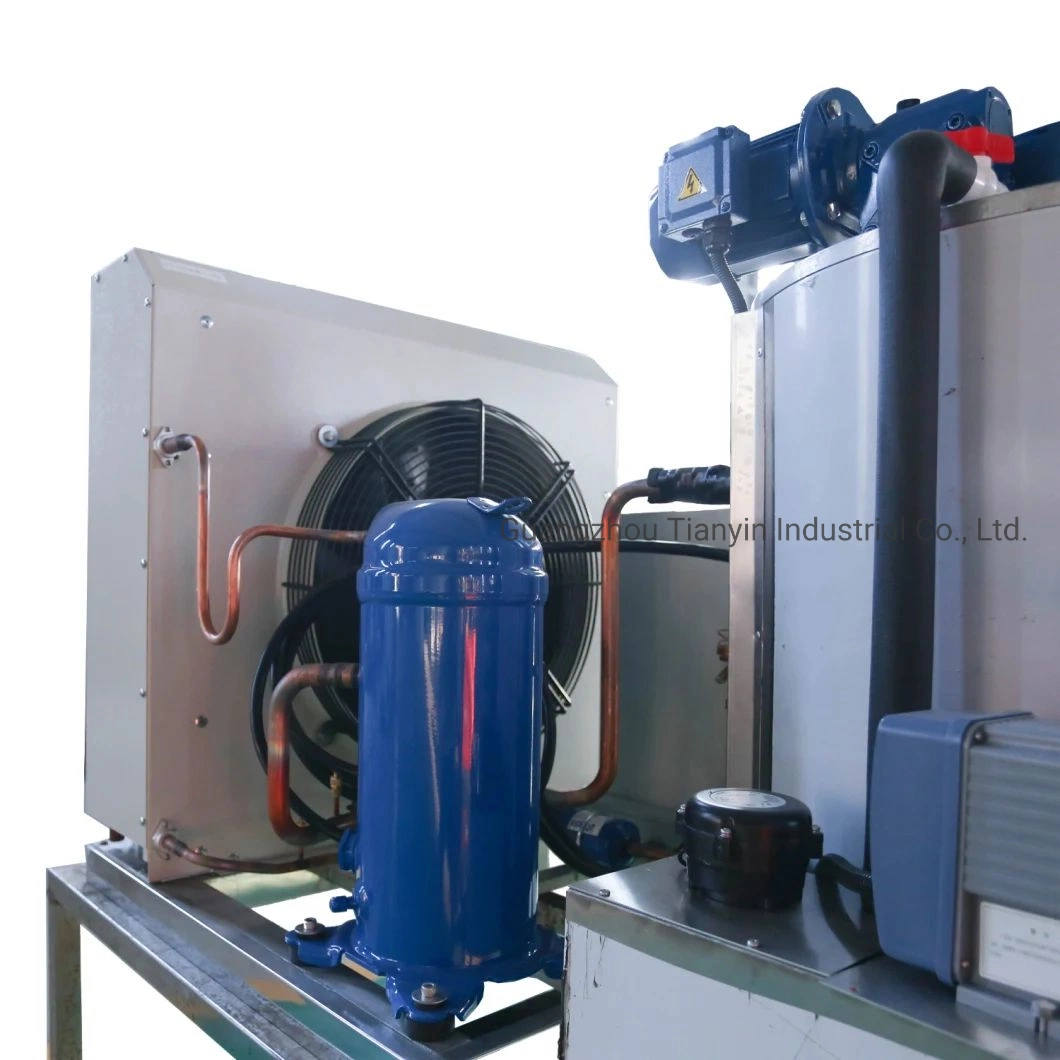 Industrial Flake Ice Maker System Ice Generator 20tons up to 50tons