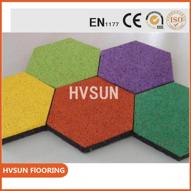 Commercial Use Event Newest Design Grass Mat Rubber Flooring Tiles