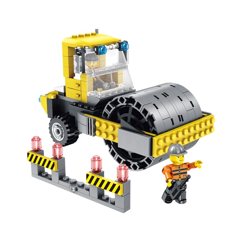 El aprendizaje de la inteligencia para la Educación Bloques de construcción Road Roller Set de juguetes con figuras 212PCS bloques de construcción