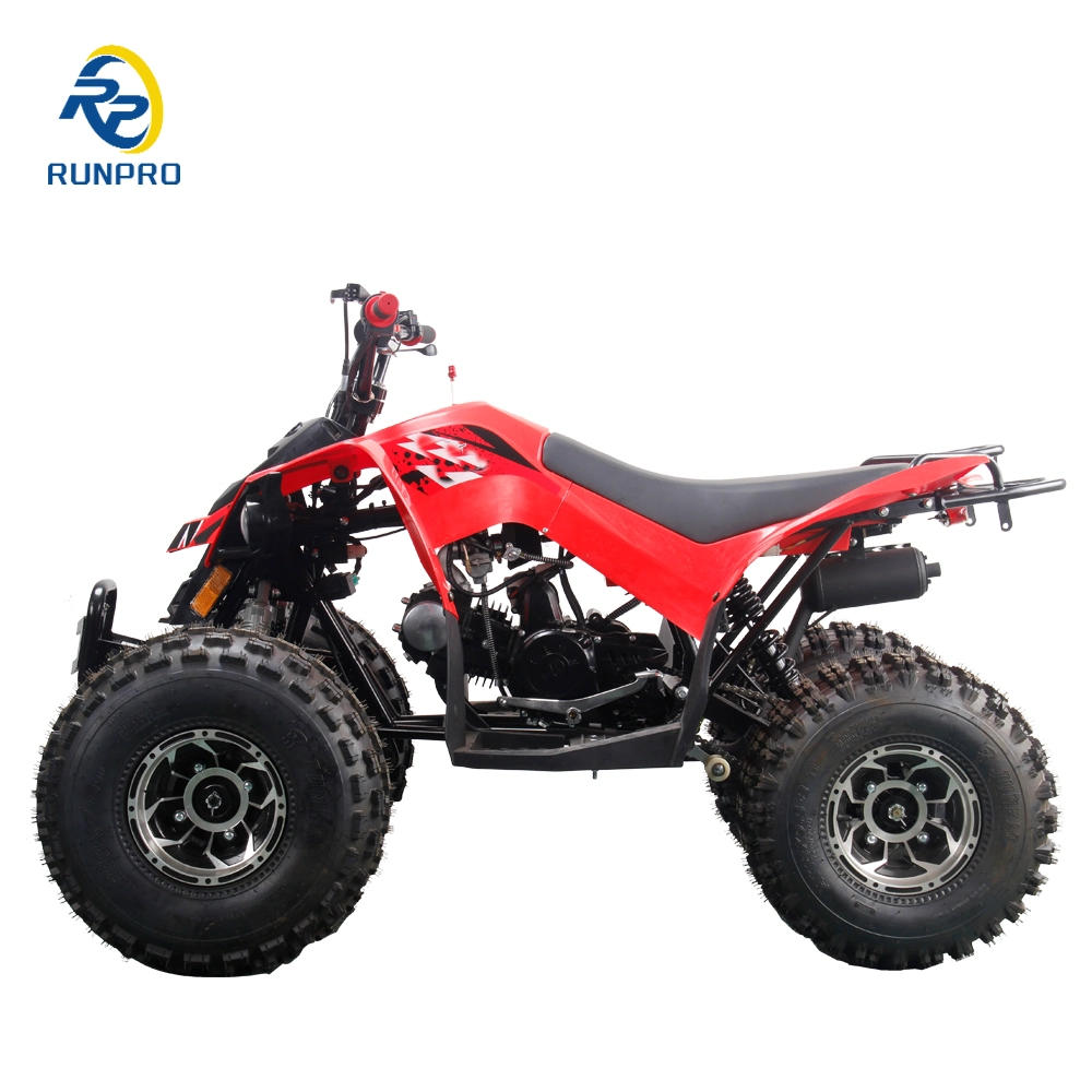 125cc Quad neue beliebte elektrische Start 12V4ah Kettenantrieb ATV Fun Rides Erwachsener