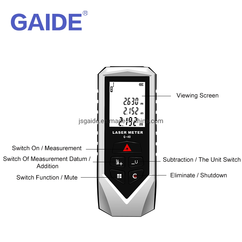 Gaide Precision Laser Distance Measurement Equipment