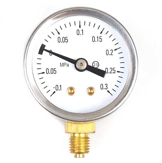 Vacuum Compound General Pressure Gauge Manometer Brass Stainless Steel