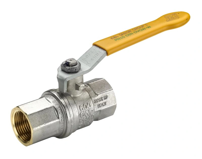 3/4"Bsp Brass Ball Valve Shut off Switch DN20 Male and Female Thread Dual Direction Pipe Fitting for Water