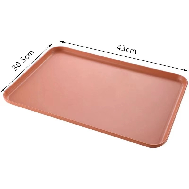 Alimentos Service Products Cafe plástico Fast Food Tray