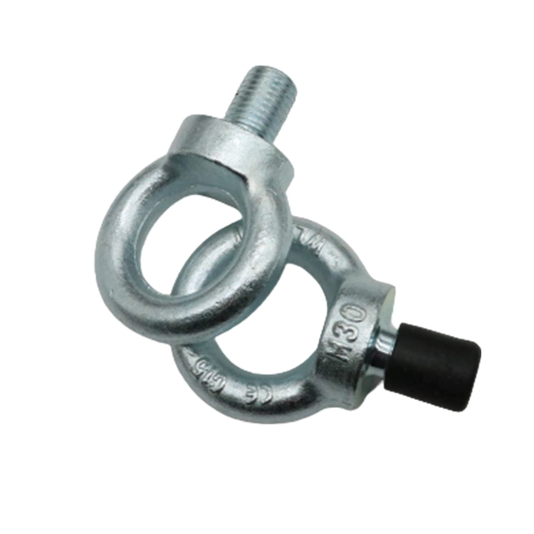 Hot Sale Electric Galvanized Lifting DIN 580 Eye Bolt with Nut Steel M6 M24