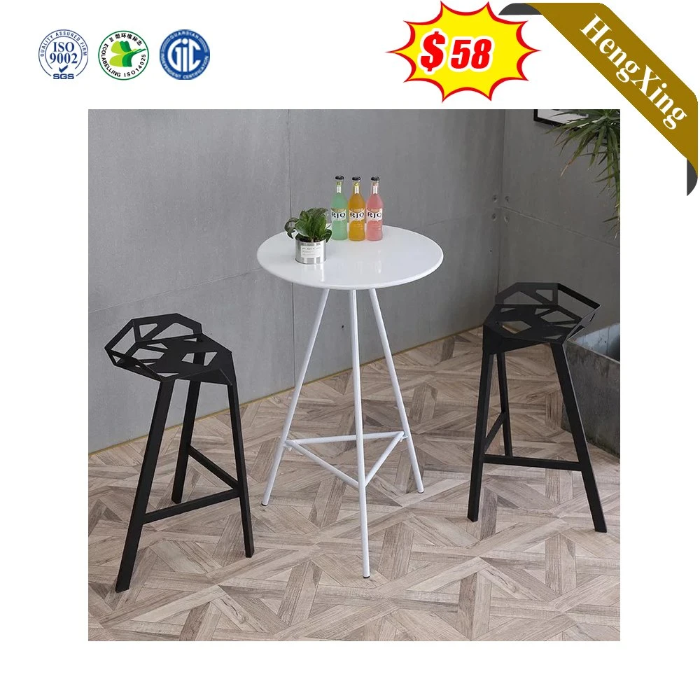 Usine directement l'approvisionnement en bois moderne Café Restaurant de la Table ronde de meubles de salle à manger fixe