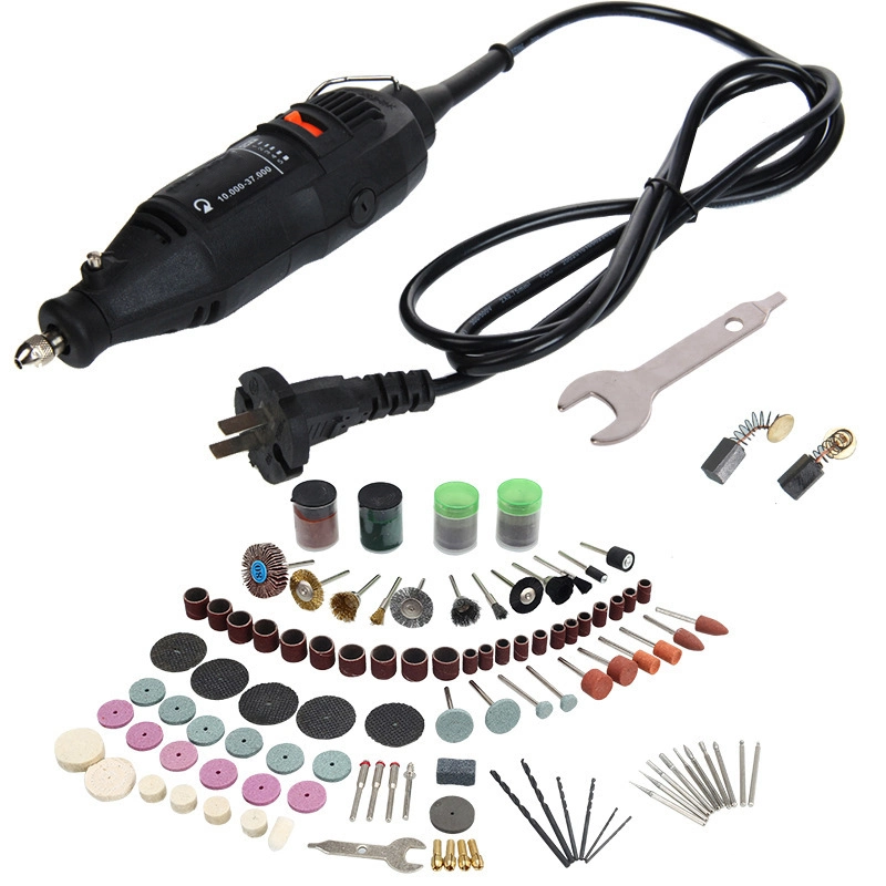 Rotary Tool Kit with Flex Shaft 147 CS Variable Speed Engraving Tool Kit Wood Working Tools and Equipment