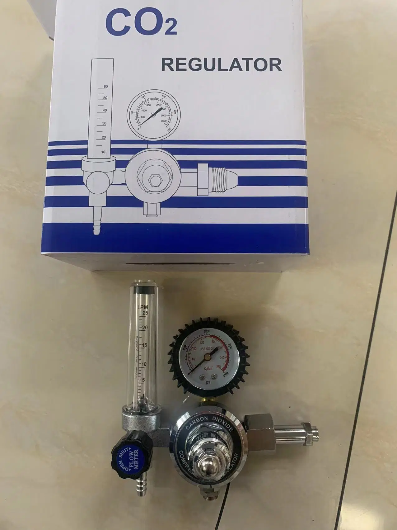 Factory Price Hot Sale CO2 Flowmeter Gas Regulator OEM Manufacturer