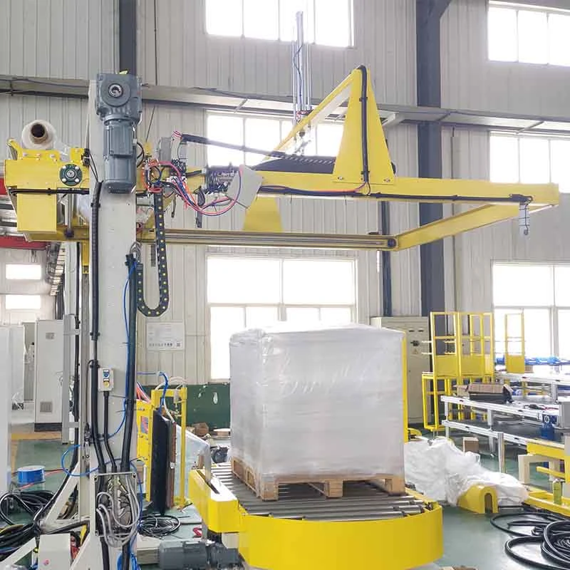 Stretch Film Packing Automatic Pallet Shrink Wrap Stretch Wrapping Machine