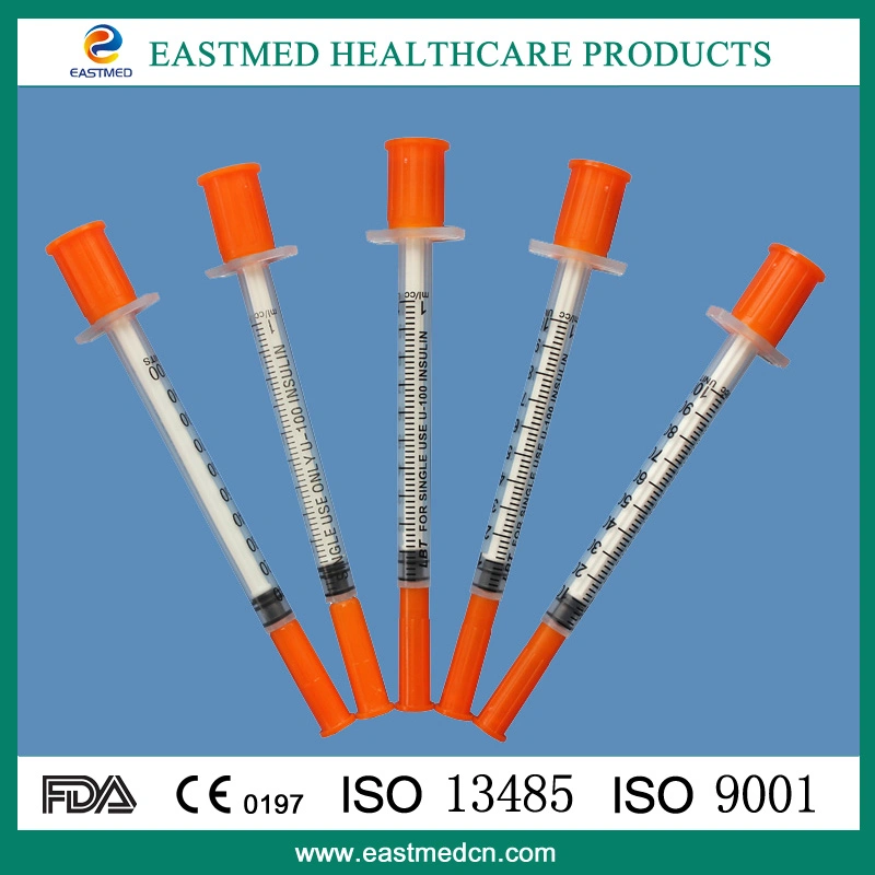 Plastic Ethylene Oxide Sterilization Blue Film Price Disposable Insulin Syringes