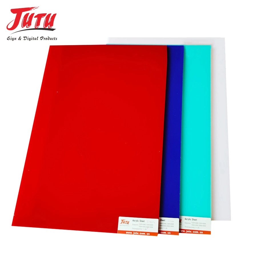 Heat Resistant Excellent Light Transmittance Advertising Material Extra Thick Acrylic Sheet Product