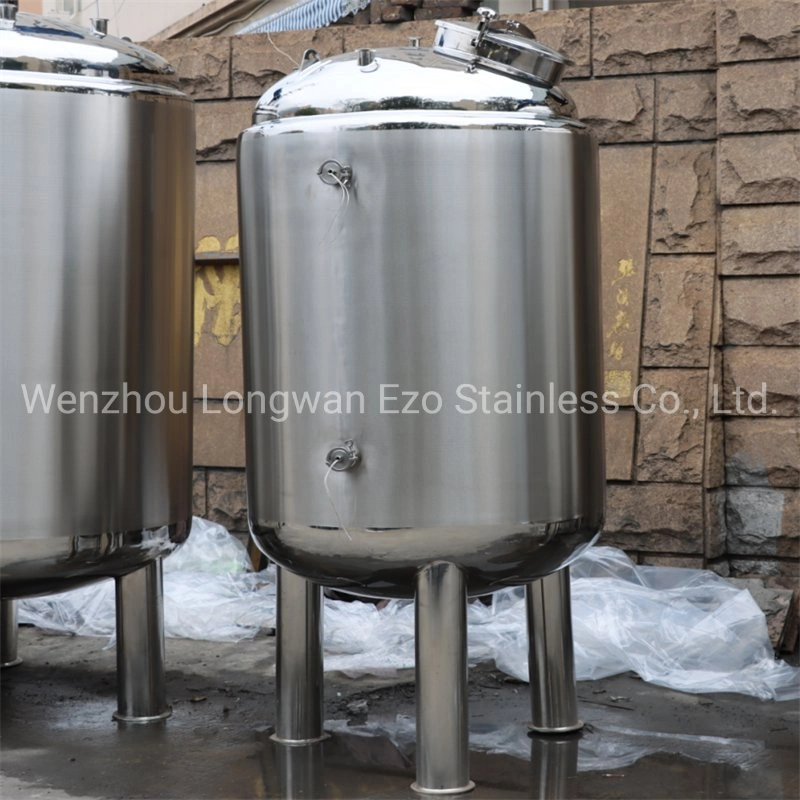 Stainless Steel Sanitary Grade Pressure Vacuum Dairy Insulation Milk Tank