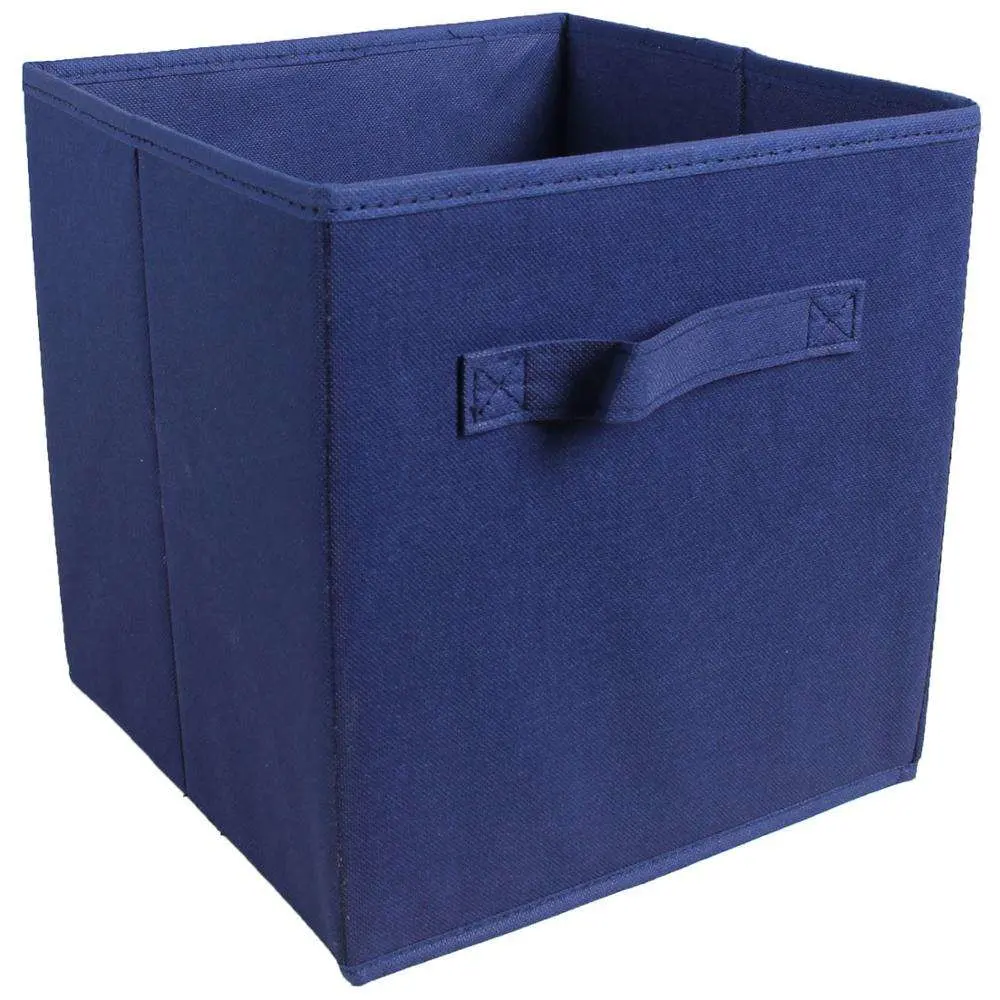 Foldable Fabric Organization Box Bins and Storage for Home