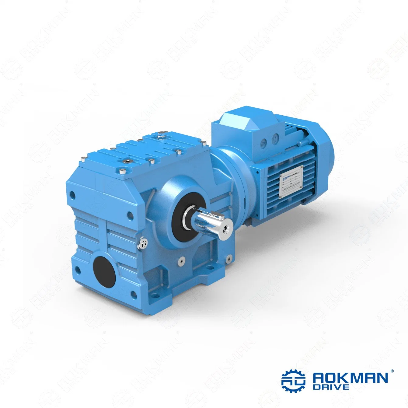 Customer Designed Motor Power Rated Power 0.18kw~22kw S Series Helical Worm Gear Motors