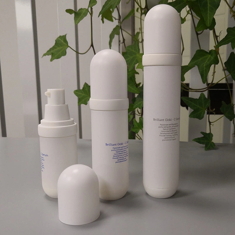 Jl-Ab123 Airless Bottle 15ml 30ml 50ml 80ml 100ml Plastic Cosmeitc Bottle Travel Sub-Bottling