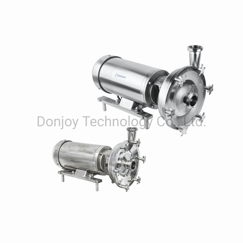 DIN SMS Centrifugal Impeller Pump with Fully Stainless Steel Motor