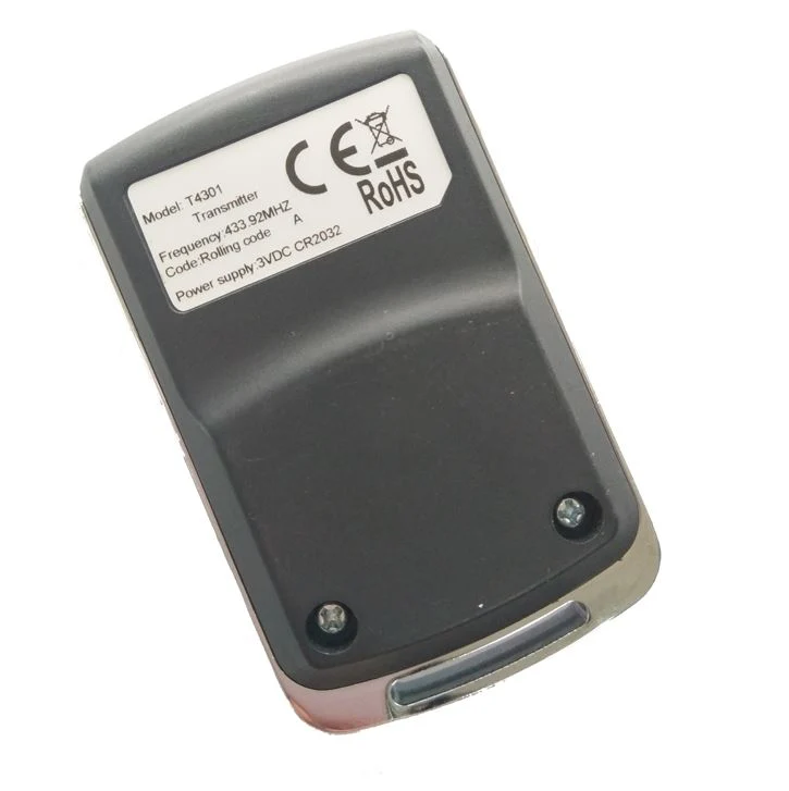 Hiland T4301'Garage Puerta Opener Control remoto 433,92MHz RF inalámbrico Universal Remoto