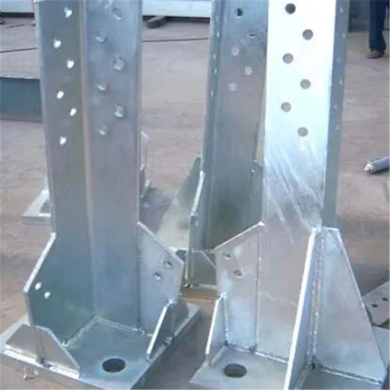 OEM Metal Fabrication and Welding of Large Hot DIP Galvanized Structural Steel Component