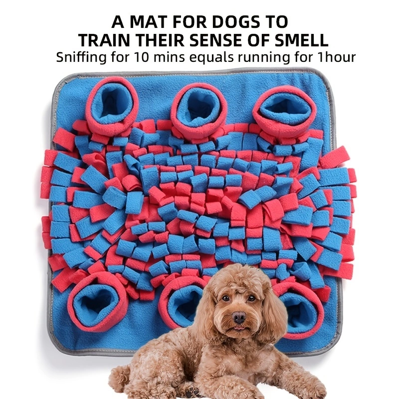 Pets Supplier Pet Dog Snuffle Mat Pet Slow Food Mat Sniffing Training Pet Toys Sniffing Mat
