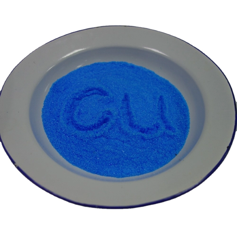 China Sells Blue Powder Copper Sulfate 99% Feed Additive Together with SGS