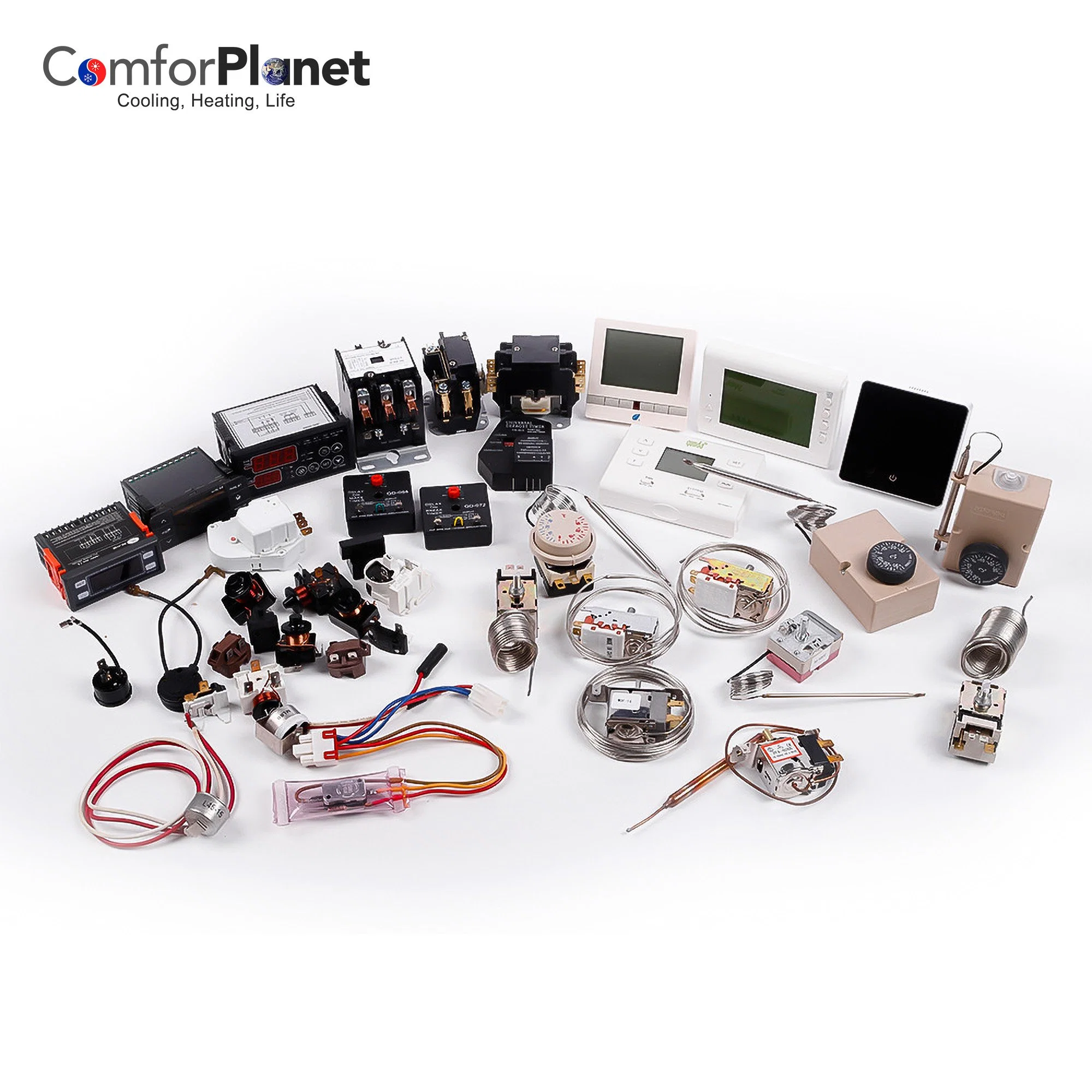 Termómetro Infrarrojo de piezas de equipos de refrigeración inteligente Controlador de temperatura termostato ambiente Digital LCD para aire acondicionado