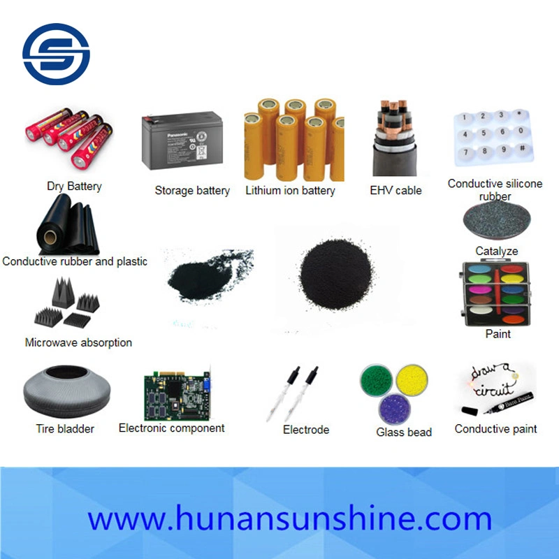 Good Quality Conductive Acetylene Black Raw Materials Chemicals for Zinc Carbon Battery