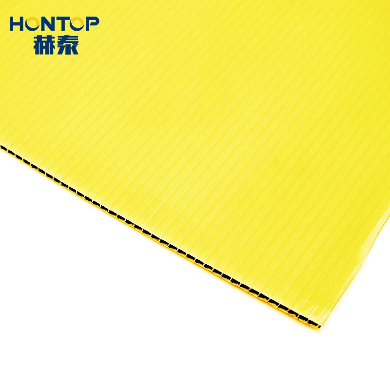 100% Virgin Polypropylene 3mm Colorful Light&Durability Package Boxes Twin Wall PP Hollow Board