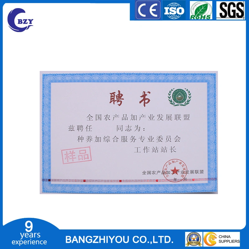 Factory Direct High quality/High cost performance Anti-Counterfeiting Waterproof Security Paper