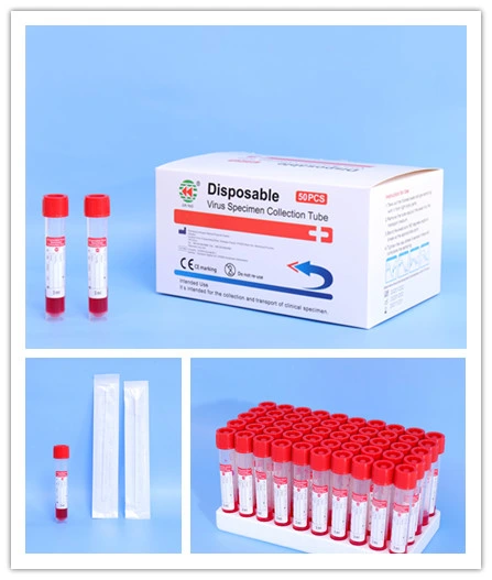 Discount Today Low Price Factory Supply Vtm Kit Virus Sampling Tube with Swab for CE Quality