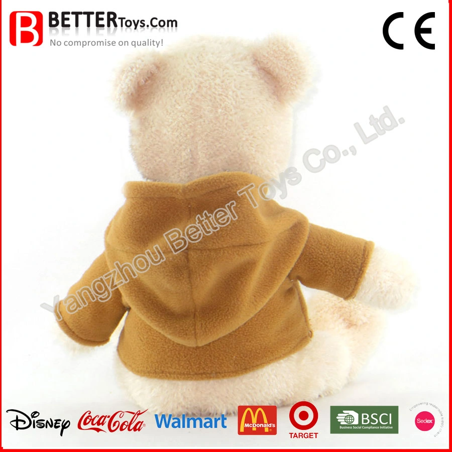 BSCI Certified Promotion Gift Plush Teddy Bear Toy in Hoodie