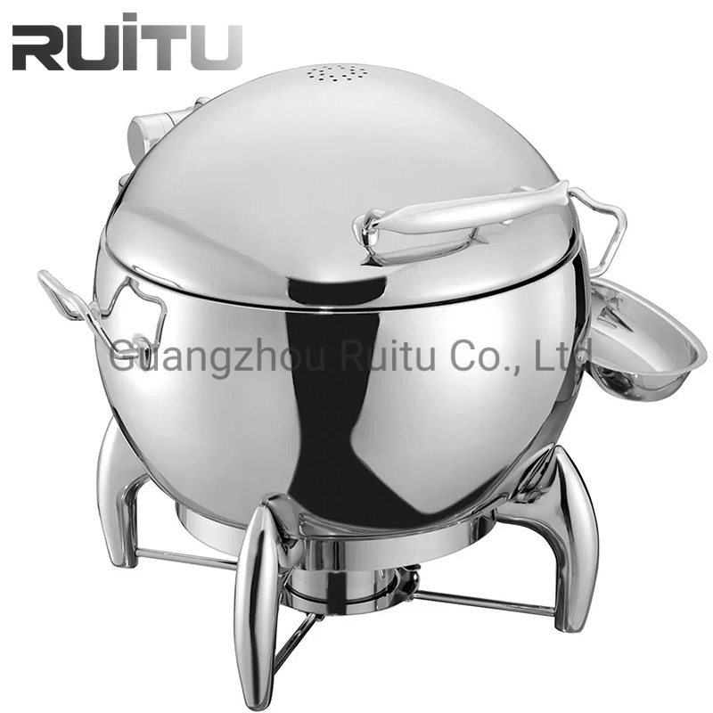 Restaurant Hotel Supplies Equipment 10L Stainless Steel Electric Heating Soup Warmer Station Buffet Catering Hotel and Restaurant Supply