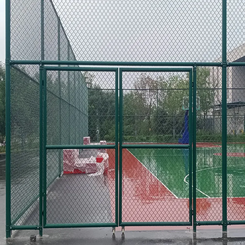 Diamond Mesh Playground Wire Mesh Fence Stadium Chain Link Fence