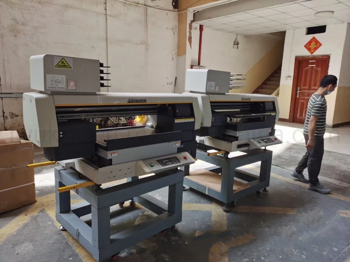 Usado 3042hg A3% Nuevo Mimaki UJF-150mm Tamaño con 90 UV alto Impresora de superficie plana Mimaki UJF-3042hg Prueba de impresora de superficie plana UV Bueno