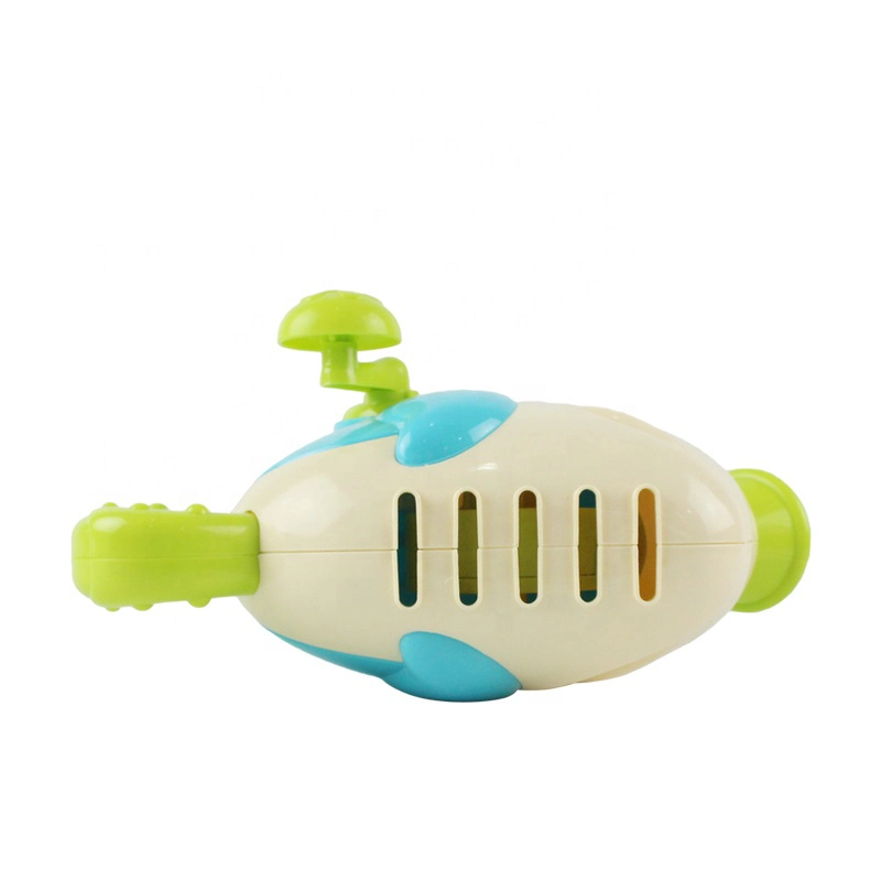 Agitando la mano del bebé de plástico de burbuja de agua de baño de tiburón de pulverización de juguete con altas calidades